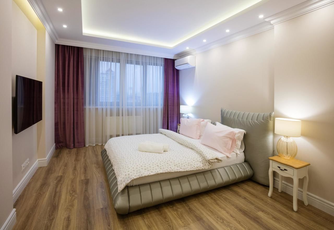 Апартаменты Obolon Residences VIP Apartment Киев-14