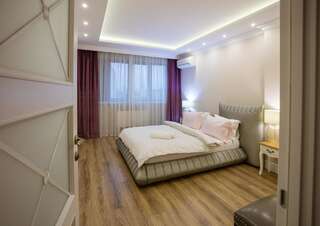 Апартаменты Obolon Residences VIP Apartment Киев Апартаменты с 1 спальней-10