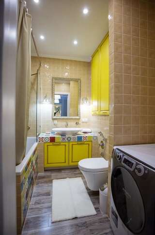 Апартаменты Obolon Residences VIP Apartment Киев Апартаменты с 1 спальней-15
