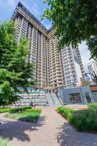Апартаменты Obolon Residences VIP Apartment Киев Апартаменты с 1 спальней-29