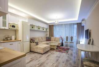 Апартаменты Obolon Residences VIP Apartment Киев Апартаменты с 1 спальней-51