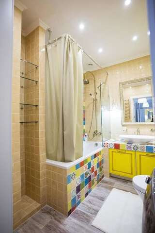 Апартаменты Obolon Residences VIP Apartment Киев Апартаменты с 1 спальней-68