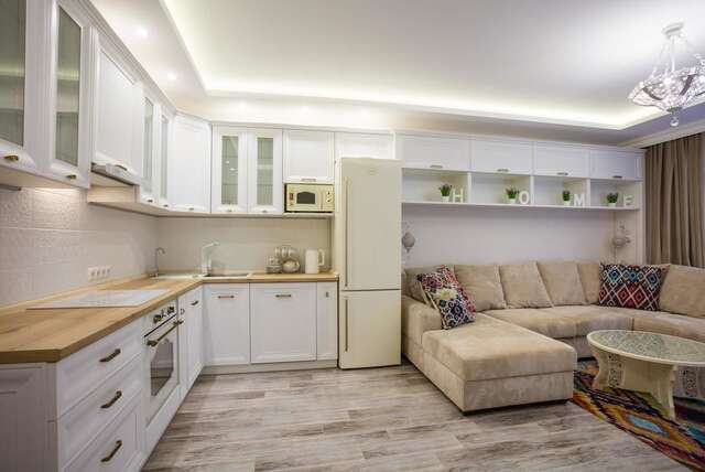 Апартаменты Obolon Residences VIP Apartment Киев-23