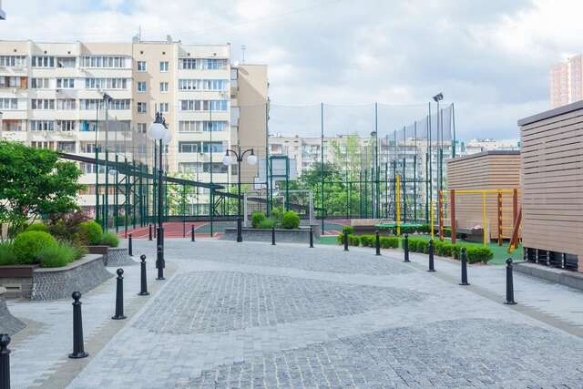 Апартаменты Obolon Residences VIP Apartment Киев-39