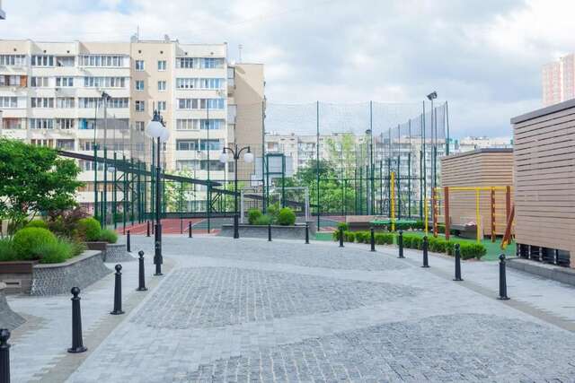 Апартаменты Obolon Residences VIP Apartment Киев-43